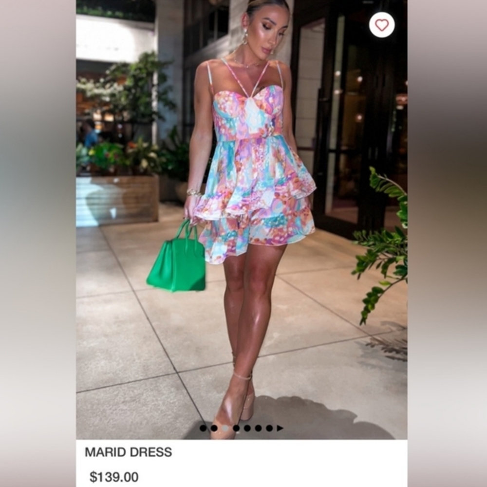 Pastel Mini Dress